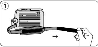 SAMSUNG VP-D352 - Réglage de la dragonne - 1