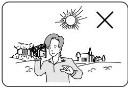 SAMSUNG VP-D352 - Remarques concernant l'enregistrement ou la lecture à l'aide de l'écran ACL - 1