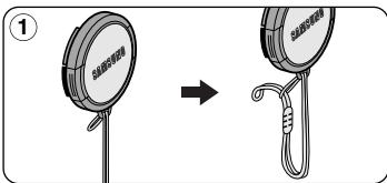SAMSUNG VP-D352 - Fixation du cache-objectif - 1