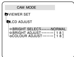 SAMSUNG VP-D93I - Réglage de l'écran LCD - 3