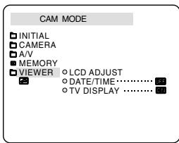 SAMSUNG VP-D93I - Réglage de l'écran LCD - 2