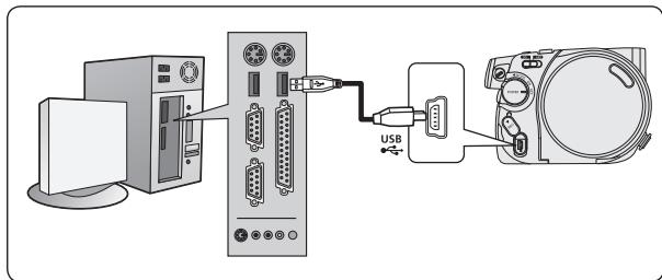 SAMSUNG VP-DC175WB - 断开USB连线 - 1