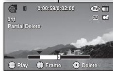 SAMSUNG VP-DX1000 - Suppression d'une partie d'image video dans une liste de lecture - 5