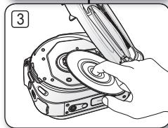 SAMSUNG VP-DX1000 - Insertion de disque - 3