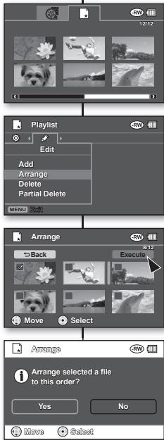 SAMSUNG VP-DX1000 - mode caméscope DVD : montage des images vidEOS - 1