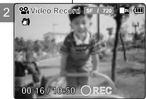 2 Video Record SF / 720 IN 00:16 / 10:50 REC
