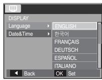 SAMSUNG L100 - Setting up the Language - 1
