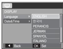 SAMSUNG L100 - Menyetel bahasa - 1