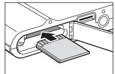 SAMSUNG NV100 - Masukkan baterai dan kartu memori - 3