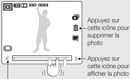 SAMSUNG NV100 - Visualiser des photos - 1