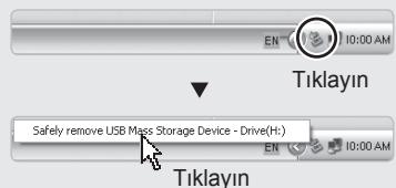 SAMSUNG NV100 - Güvenli bir sekilde cikarmak icin (Windows XP) - 1