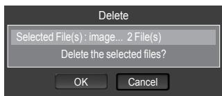 SAMSUNG LE40A626A3M - Deleting Multiple Photos - 2