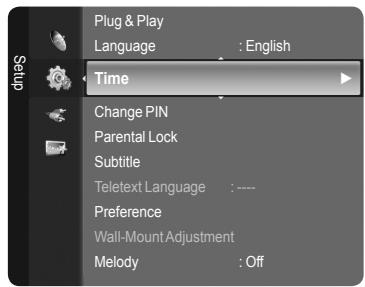 SAMSUNG LE40A626A3M - Setting the Sleep Timer - 1
