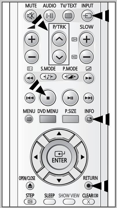 SAMSUNG UW-28J10VD - Enregistrement d'un programme avec arrêt automatique - 1