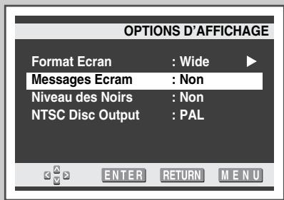 SAMSUNG UW-28J10VD - Configuration de Options d'affichage - 2