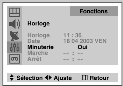 SAMSUNG UW-28J10VD - Mise en marche et arrêt automatiques de votre téléviseur - 5