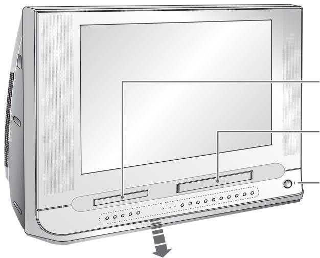 SAMSUNG UW-28J10VD - Panneau de connexion de votre téléviseur - 1