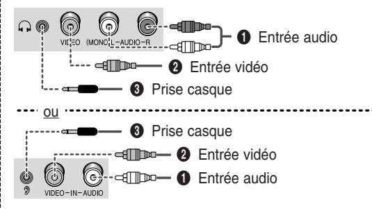 SAMSUNG CS-21M20MJ - Branchement à la sortie RCA - 1