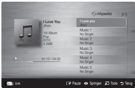 SAMSUNG UE-37C6000 - Muziek afspelen - 1