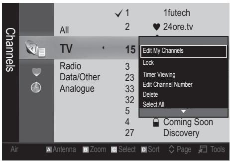 SAMSUNG UE-37C6000 - (in Channel Manager) - 2