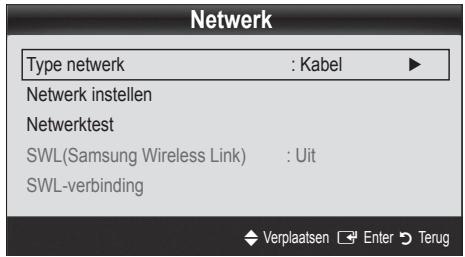 SAMSUNG UE-37C6000 - Netwerk instellen (Auto) - 1