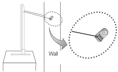 SAMSUNG UE-37C6000 - To Avoid the TV from Falling - 2