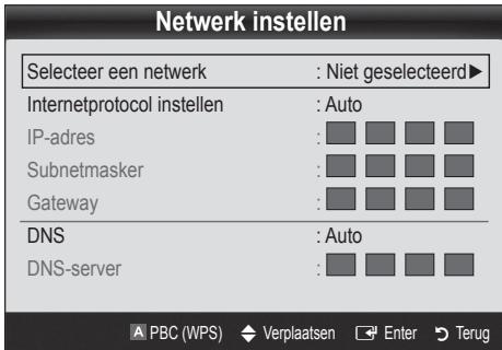 SAMSUNG UE-37C6000 - Netwerk instellen (Auto) - 2