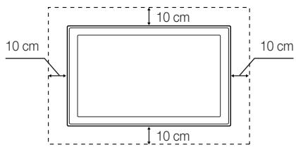 SAMSUNG UE-37C6000 - Securing the Installation Space - 4