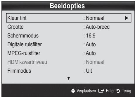 SAMSUNG UE-37C6000 - Beeldopties - 2