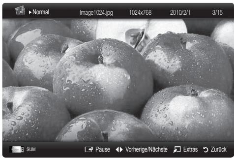 SAMSUNG UE-37C6000 - Anzeigen eines Fotos (oder einer Diashow) - 1