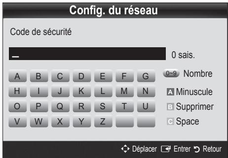 SAMSUNG UE-37C6000 - Configuration à l'aide de la méthode PBC(WPS) - 1