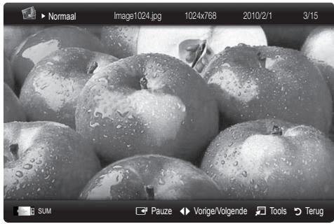 SAMSUNG UE-37C6000 - Een foto (of Presentatie) weergeven - 1
