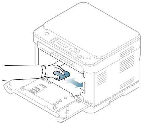 SAMSUNG CLX-3185FW - Nettoyage de l'intérieur - 5