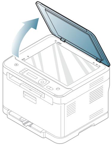 SAMSUNG CLX-3185FW - Sur la vitre d'exposition - 1