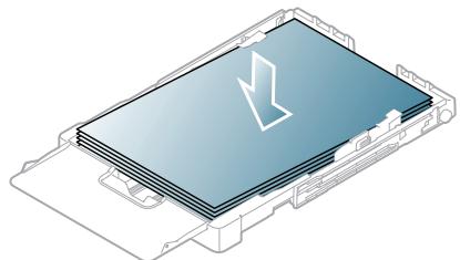 SAMSUNG CLX-3185FW - Changement du format du bac pour le support d'impression - 4