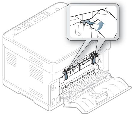 SAMSUNG CLX-3185FW - Dans la zone du bac de sortie - 5