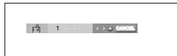 1 - - < > CANCEL