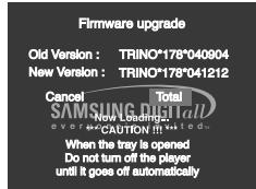 SAMSUNG DVD-HD870 - Procédure de mise à jour - 2