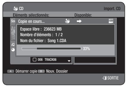 SAMSUNG DVD-HR777 - Répéter la lecture d'un CD (CD-DA) et d'un fichier MP3 - 4