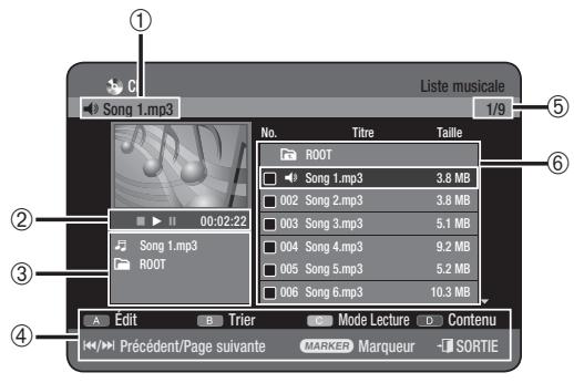 SAMSUNG DVD-HR777 - MP3 Screen Elements - 1