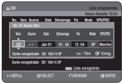 SAMSUNG DVD-HR777 - UTILISATION DE LA FONCTION SHOWVIEW - 9