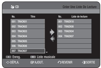 SAMSUNG DVD-HR777 - Nouvelle liste de lecture - 3