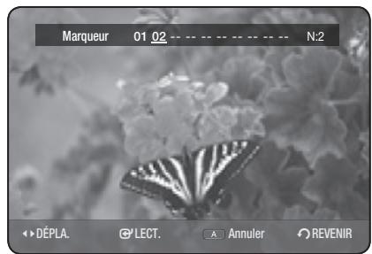 SAMSUNG DVD-HR777 - Réglage de repères - 1