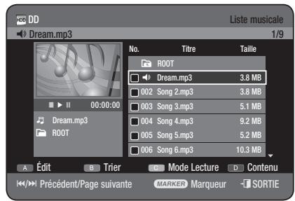 SAMSUNG DVD-HR777 - MODIFICATION DU NOM DU FICHIER MUSICAL/PHOTO/DIVX - 4