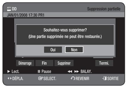 SAMSUNG DVD-HR777 - Utilisation du bouton TITLE LIST - 3