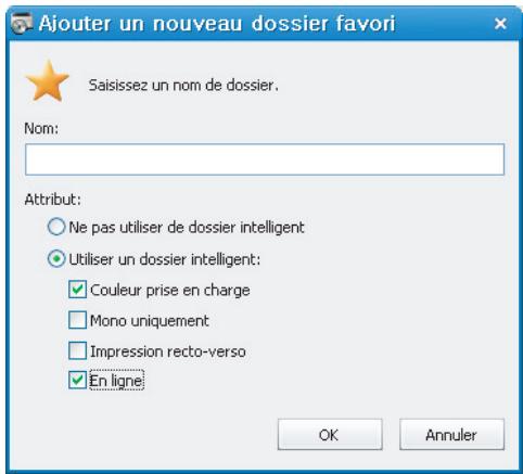 SAMSUNG SCX-3205W - Création d'un dossier de favoris - 2
