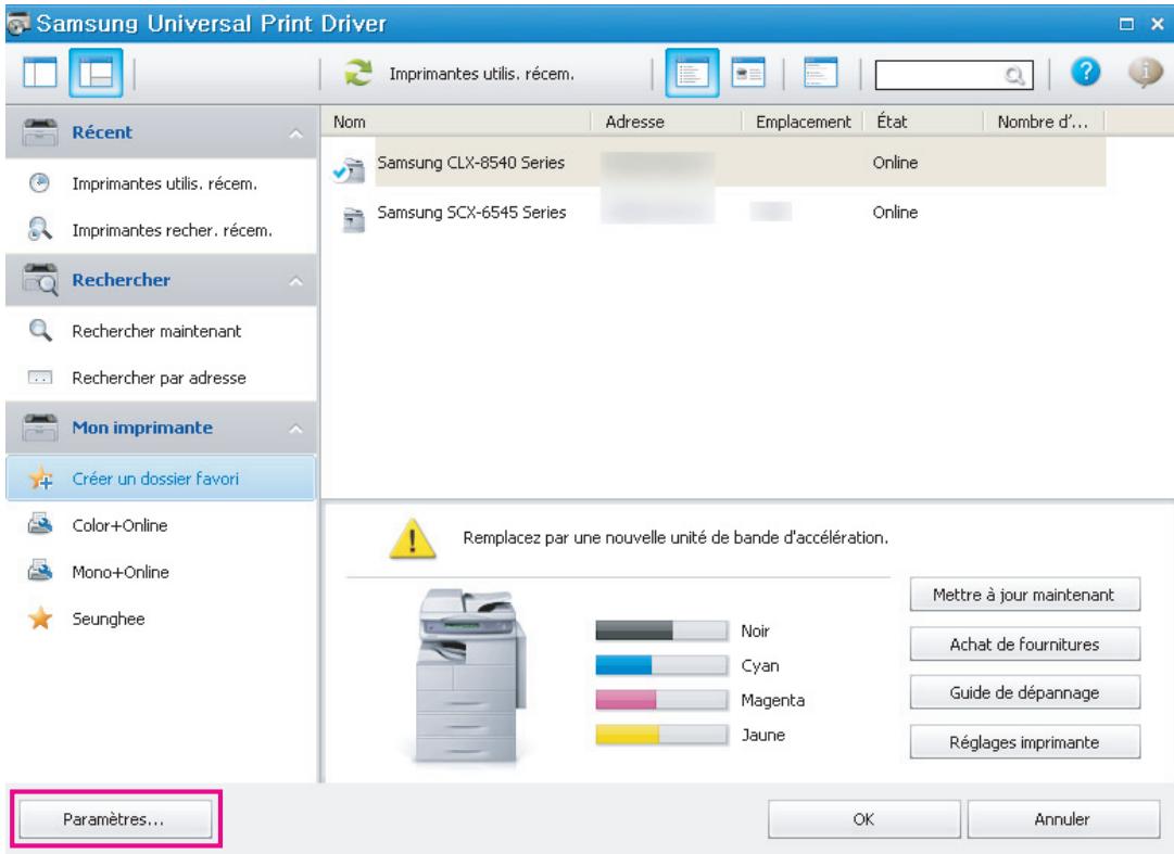SAMSUNG SCX-3205W - Configuration de l'option de fenêtre indépendante - 1
