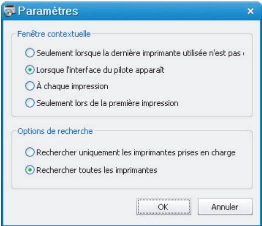 SAMSUNG SCX-3205W - Configuration de l'option de recherche de l'imprimante - 2