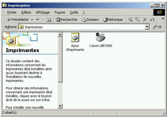 CANON LBP-2900 - Sous windows 98/me/2000 - 1