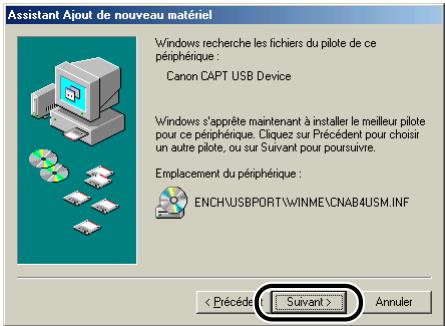 CANON LBP-2900 - Cliquez sur [suivant] - 1